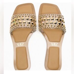 Zara Flat Sandal - Size 39 (8,5)